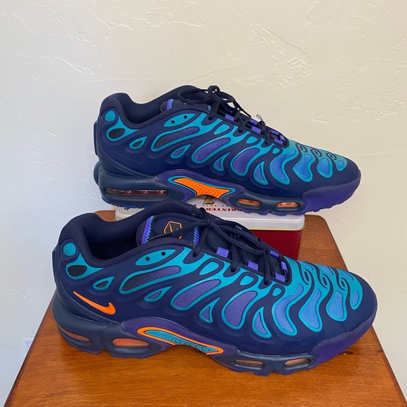 Nike Air Max Plus Drift Midnight Navy Men’s shoes 11.5 NEW Dusty Cactus Orange